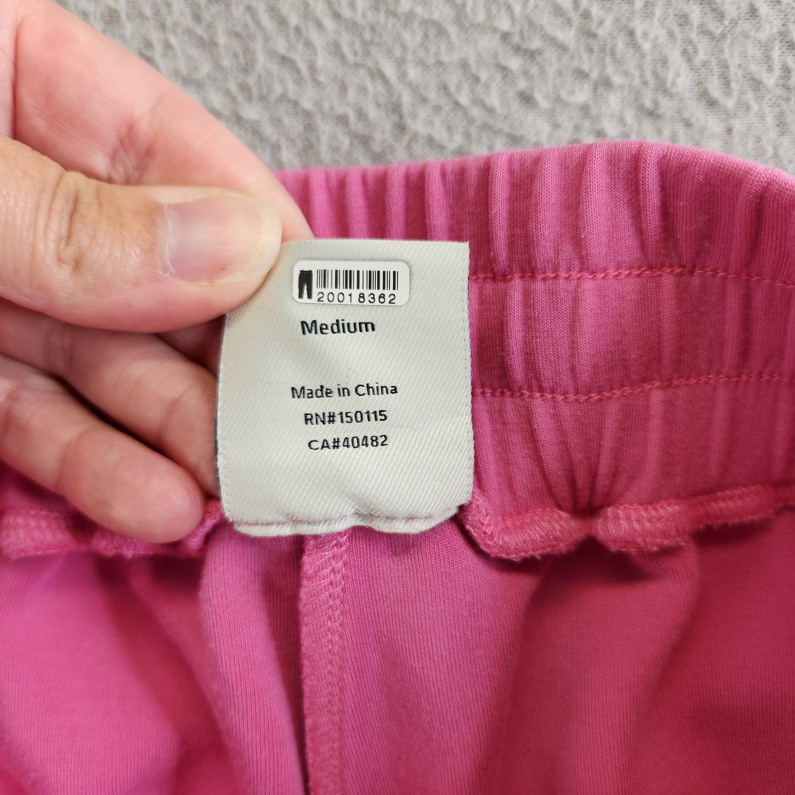 Varley Shorts Womens M Pink Ibis Rose Ollie High Rise 3.5 Double Soft Lounge