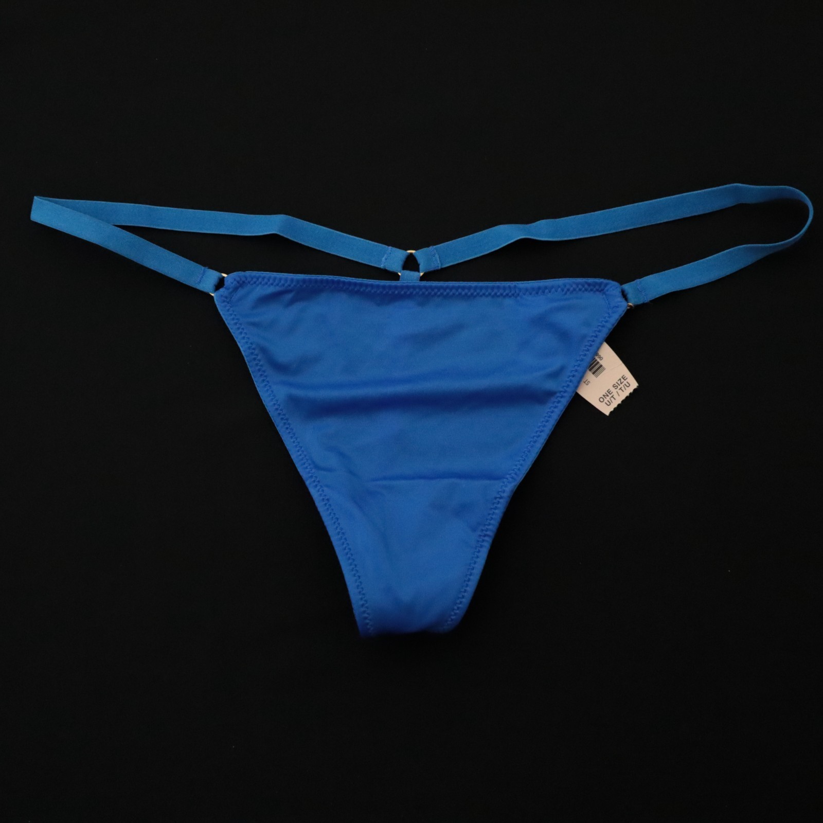 NEW Victoria’s Secret VTG Satin Charm V-String Thong Panty ONE SIZE O/S