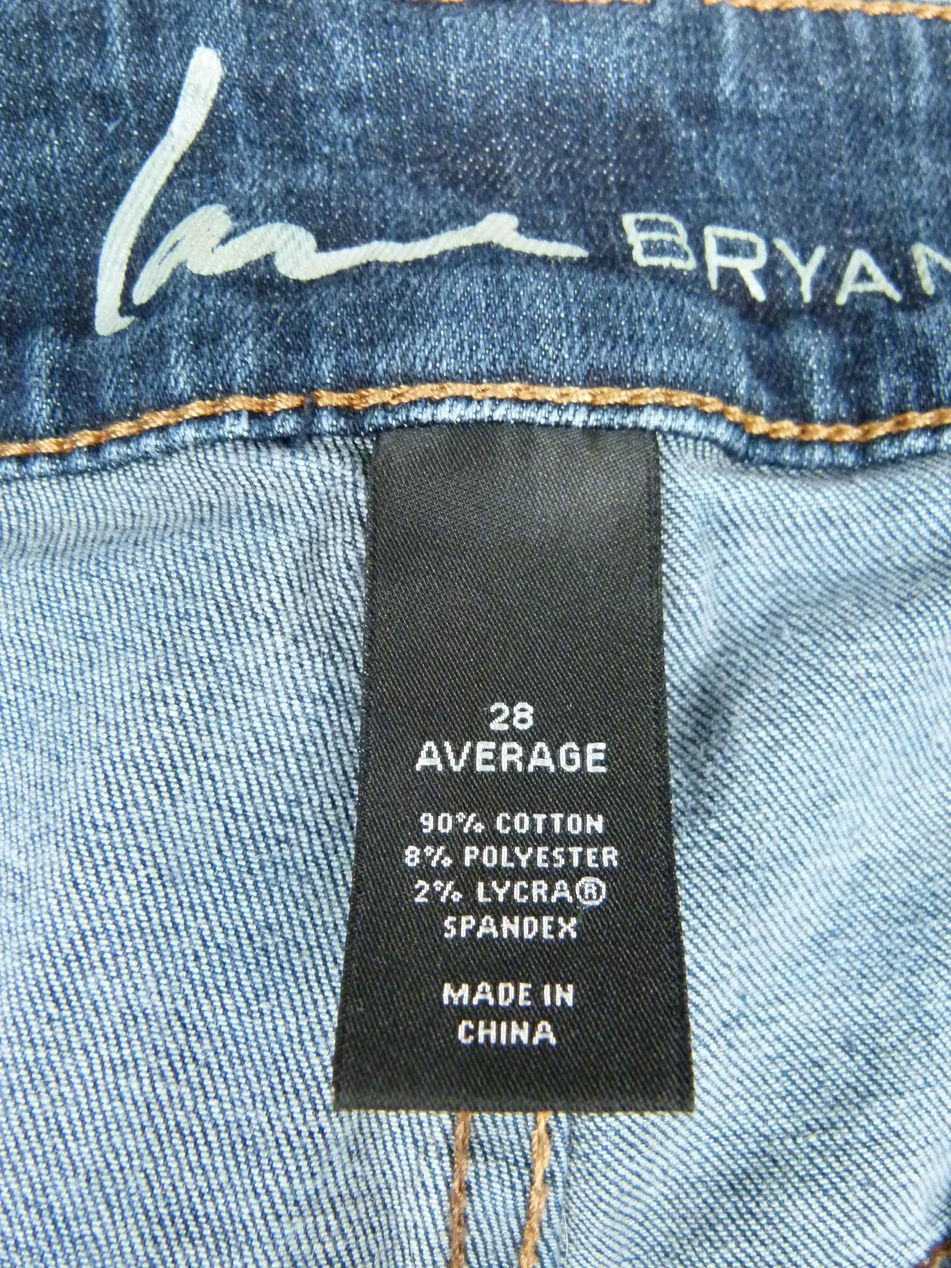 Lane Bryant Womens 28 Average 48×32 Blue Slim Boot Jeans