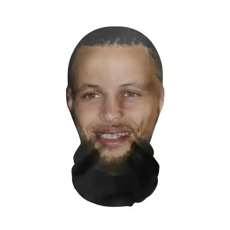 Realistic 3D Full Face Mask Cosplay Balaclava Halloween Headgear