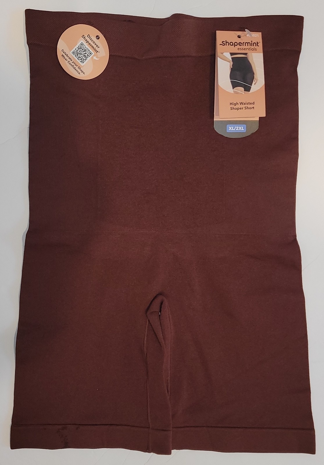 SHAPERMINT ESSENTIALS High-Waisted Shaper Shorts, Women’s Shaper Shorts, XS-3XL
