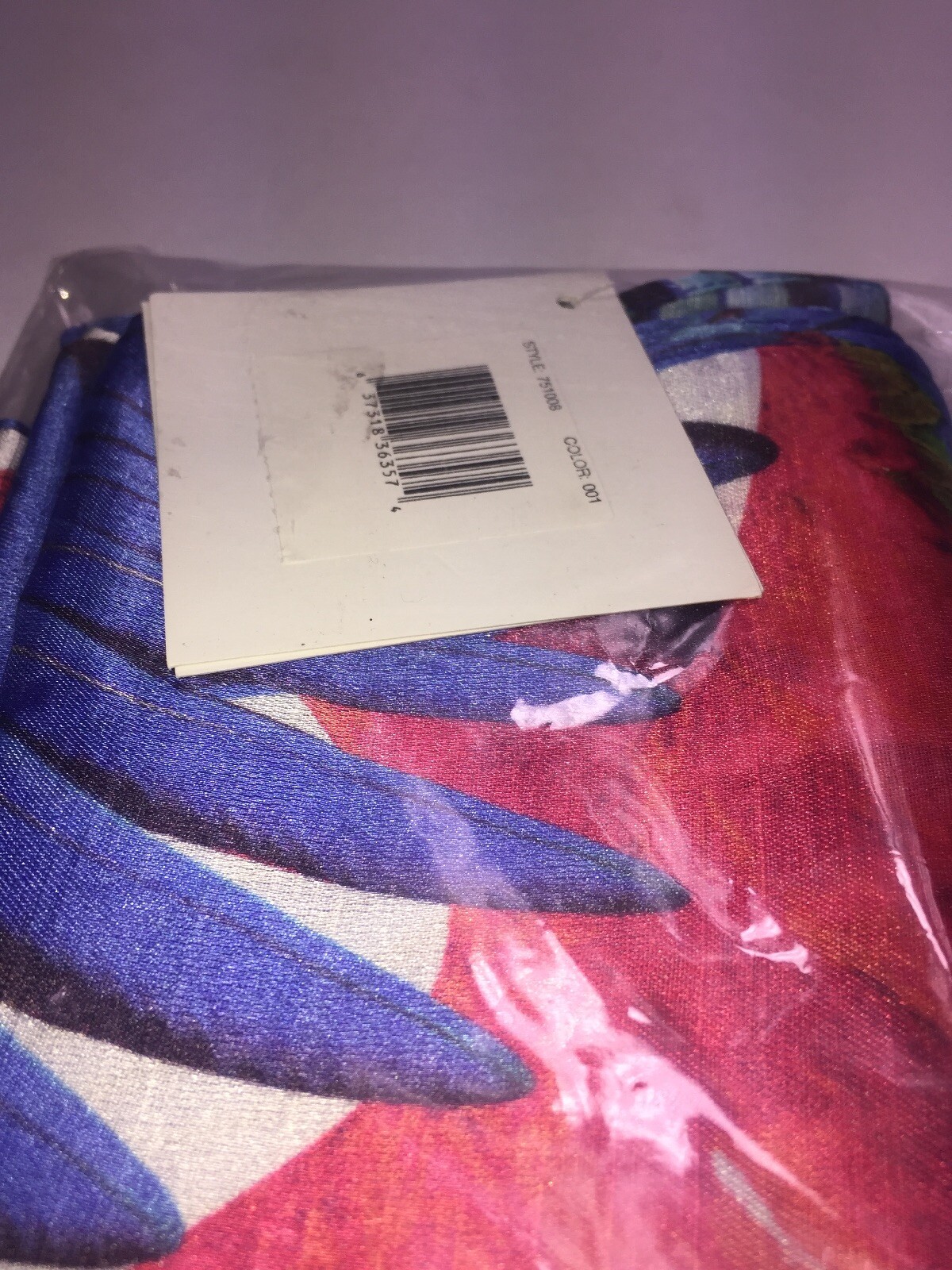 Echo Birds of Paradise Pareo Wrap Shawl, Retail $38.00