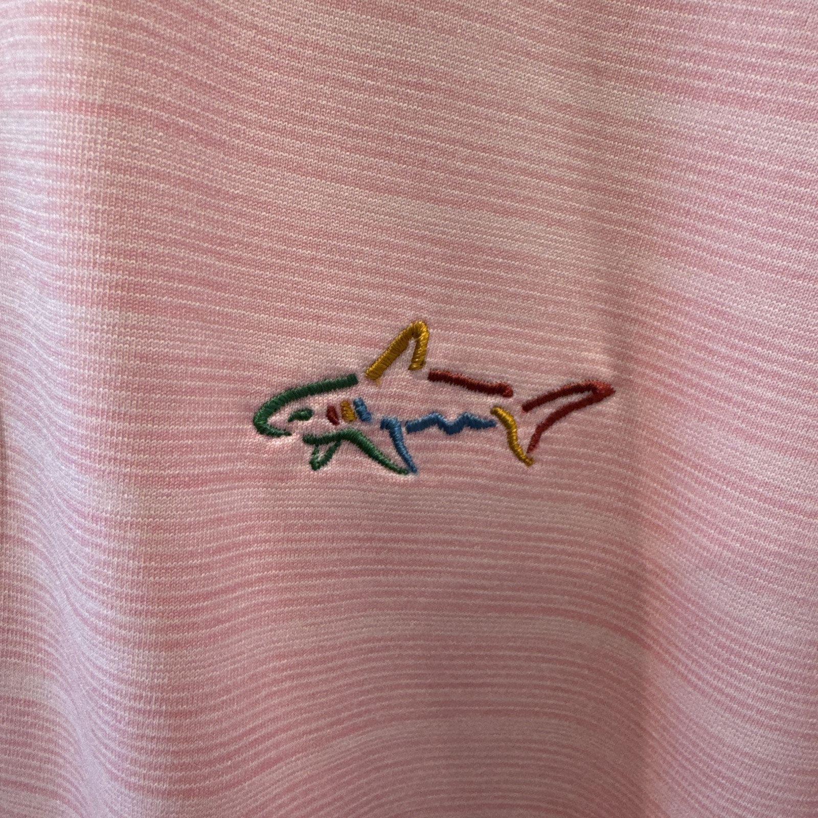 Greg Norman Play Dry Polo – Pink , Large Golf Shirt NWT