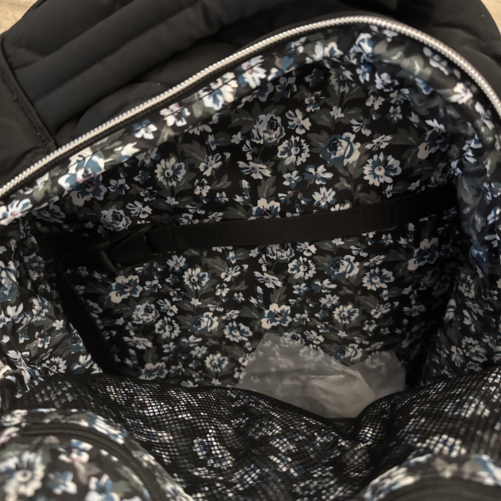 Vera Bradley Women’s Performance Twill Travel Backpack Travel Bag Black