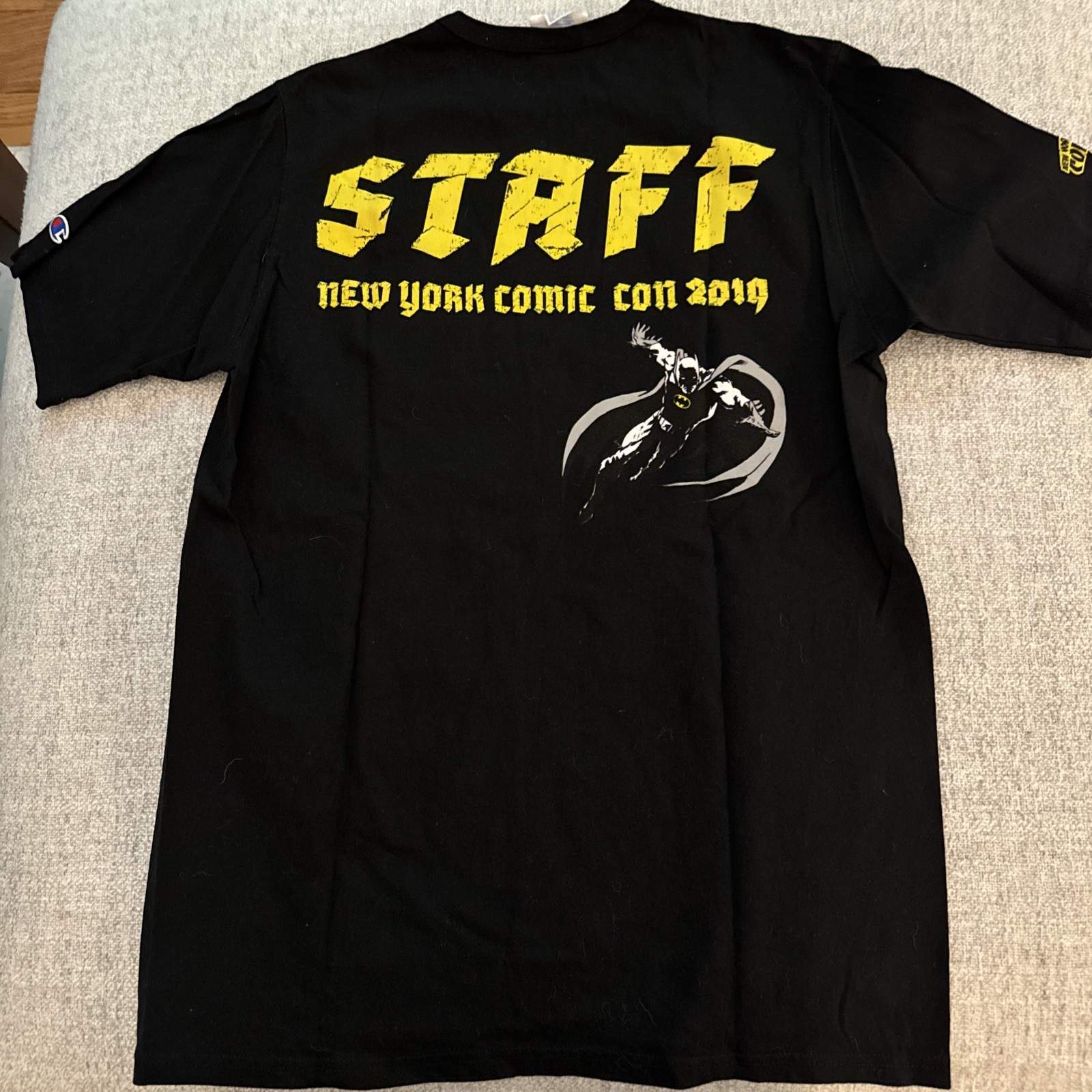 2019 Champion / Bait New York comic con 2019 staff T-shirt adult size Large
