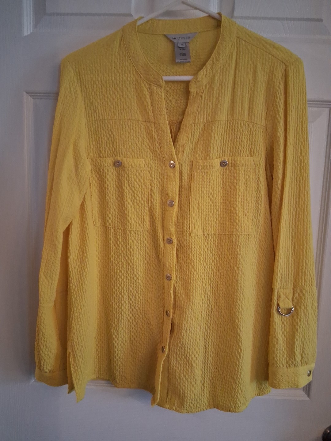 Múltiples XS Yellow Shirt Beautiful!