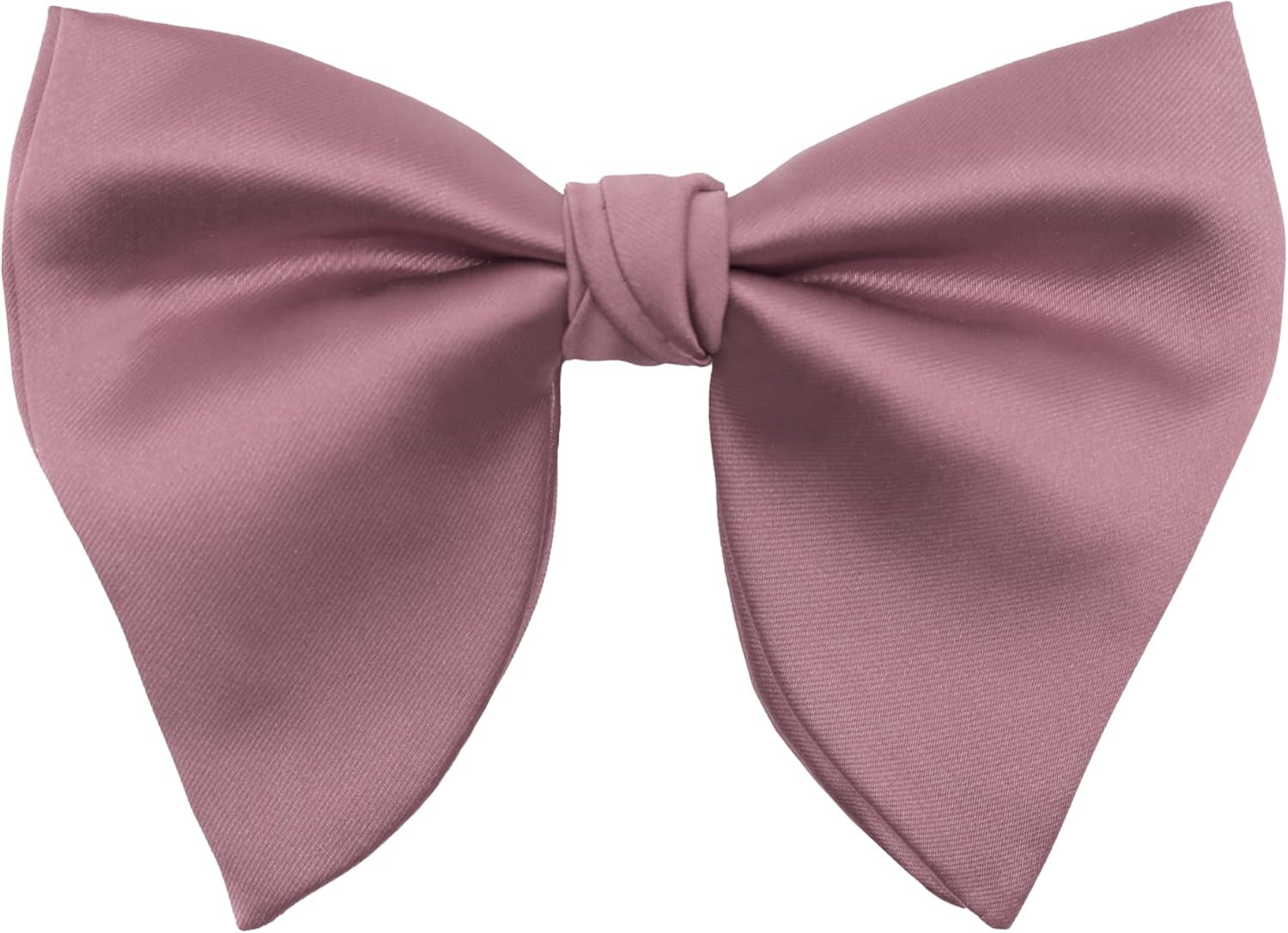 Black Bow Ties for Men Solid Color Pre-Tied Adjustable Bowtie Clip on Bow Tie Fo