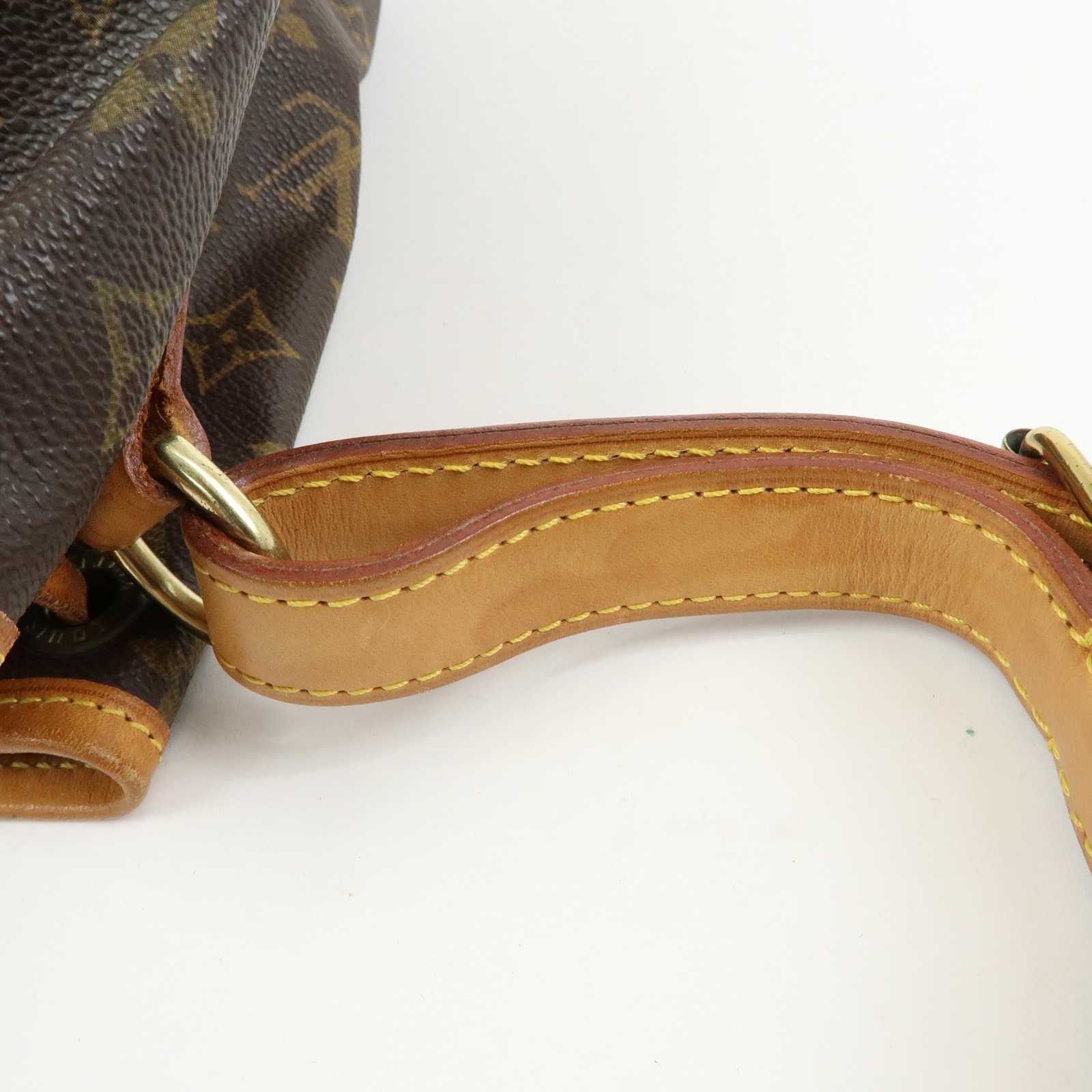Louis Vuitton Monogram Petit Noe Shoulder Bag Brown M42226 Authentic Used F/S