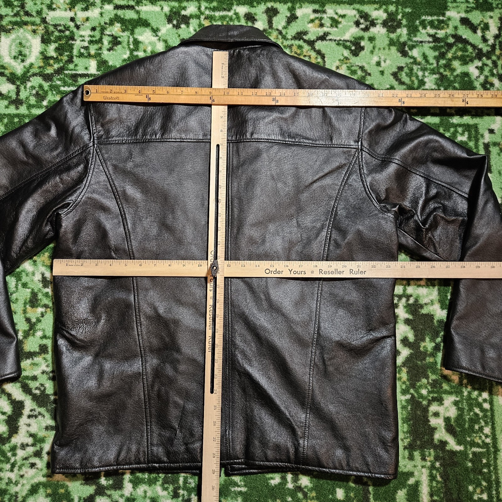 VTG Leather Aviator Jacket Spurs Basketball Medium Bomber Pilot Maverick Biker