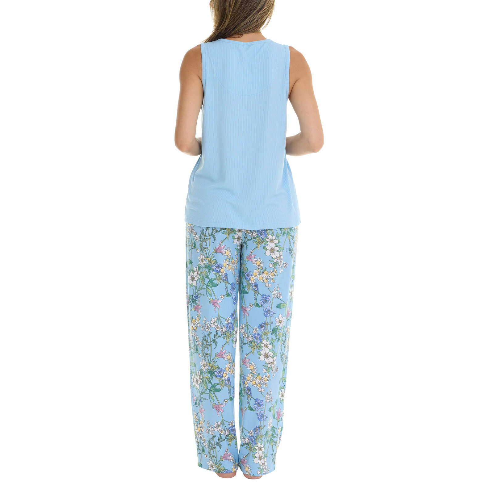 Flora Nikrooz Women’s 3-piece PJ Set Side Pockets on Robe and Pants