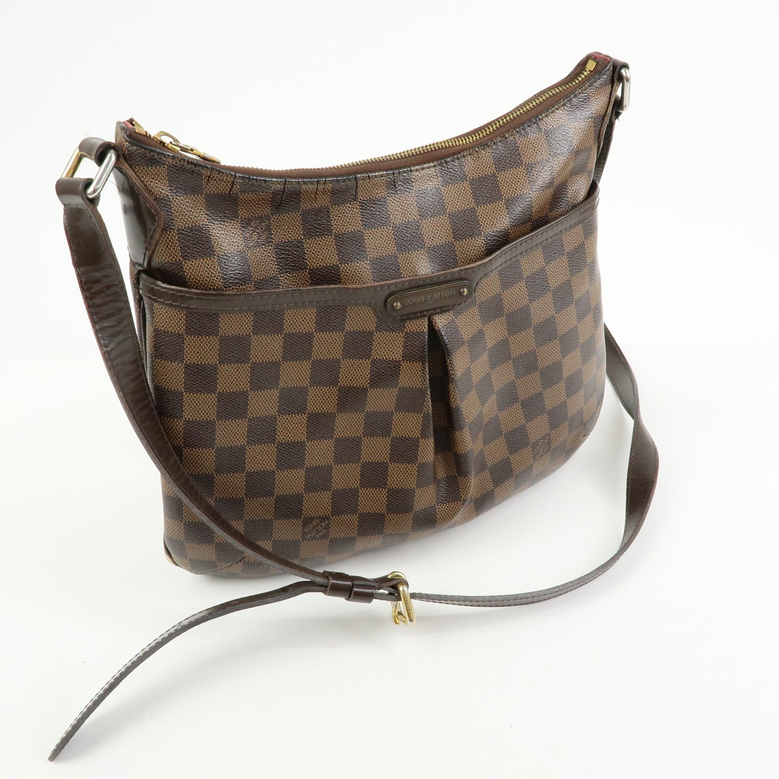 Louis Vuitton Damier Bloomsbury PM Shoulder Bag Brown N42251 Authentic Used F/S