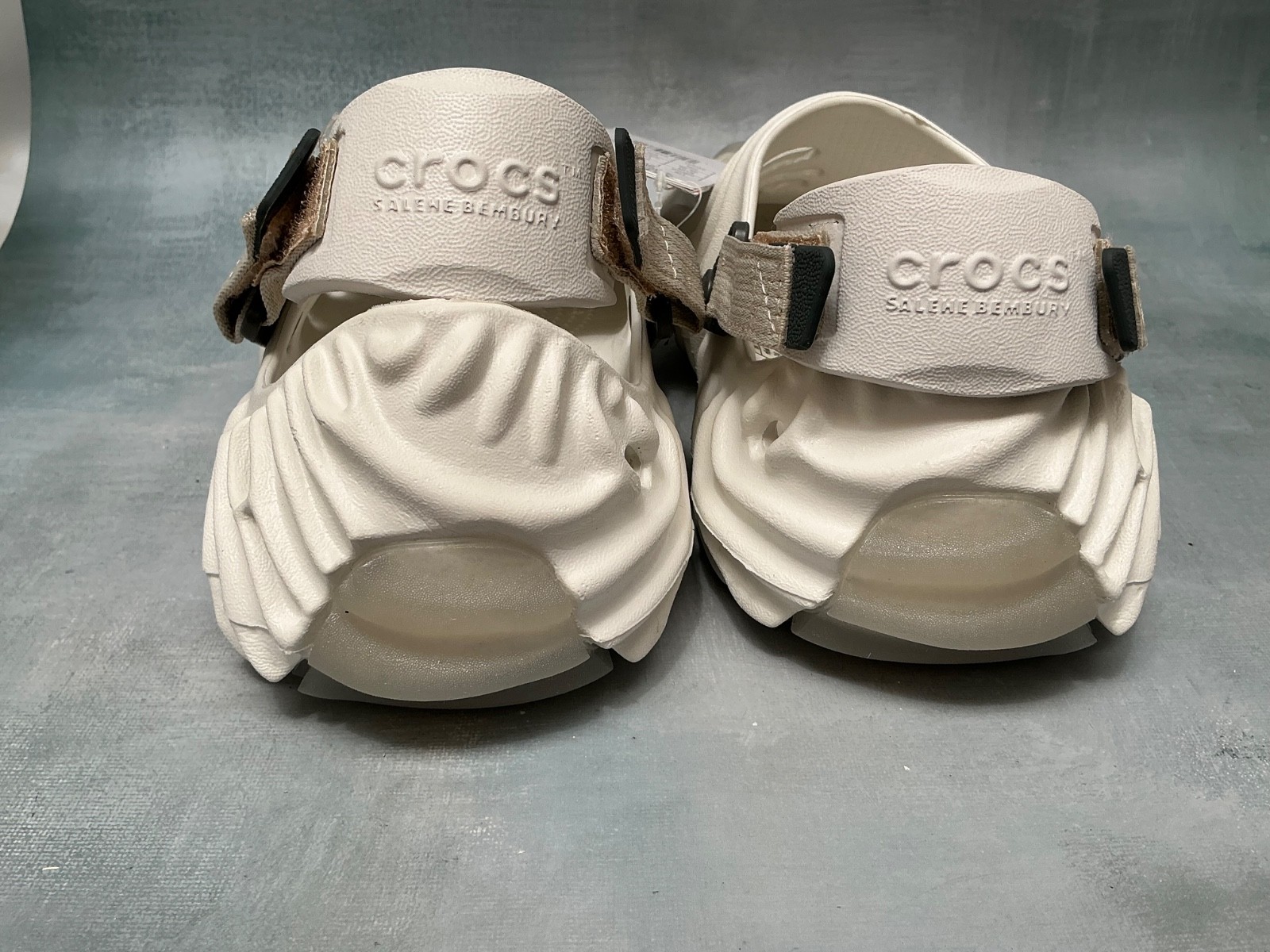 Crocs Salehe Bembury Pollex White Clog W/8 M/6 NWT