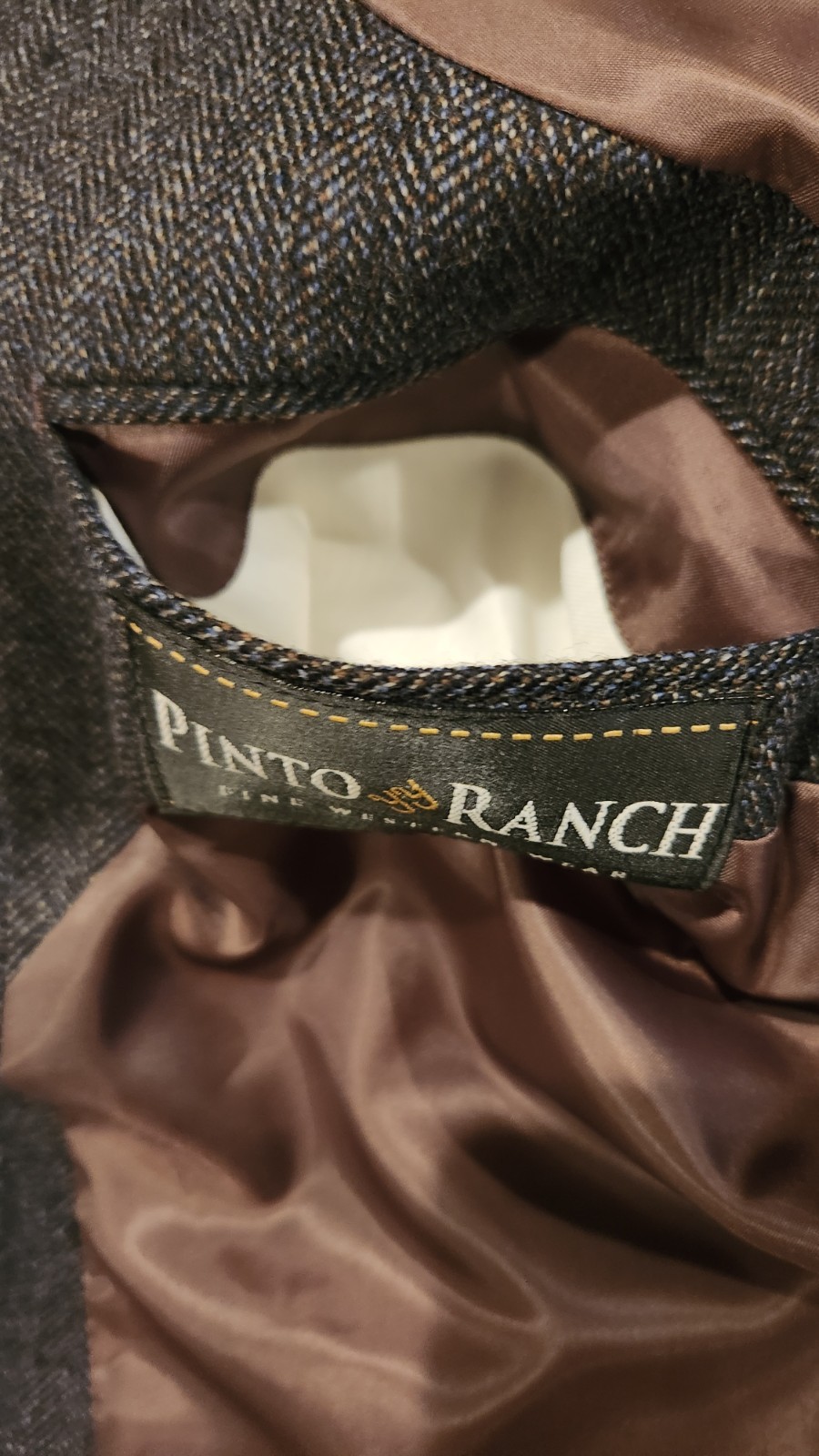 Pinto Ranch Fine Western Wear 100% Lambswool Men’s Blazer RG 48 (See Description