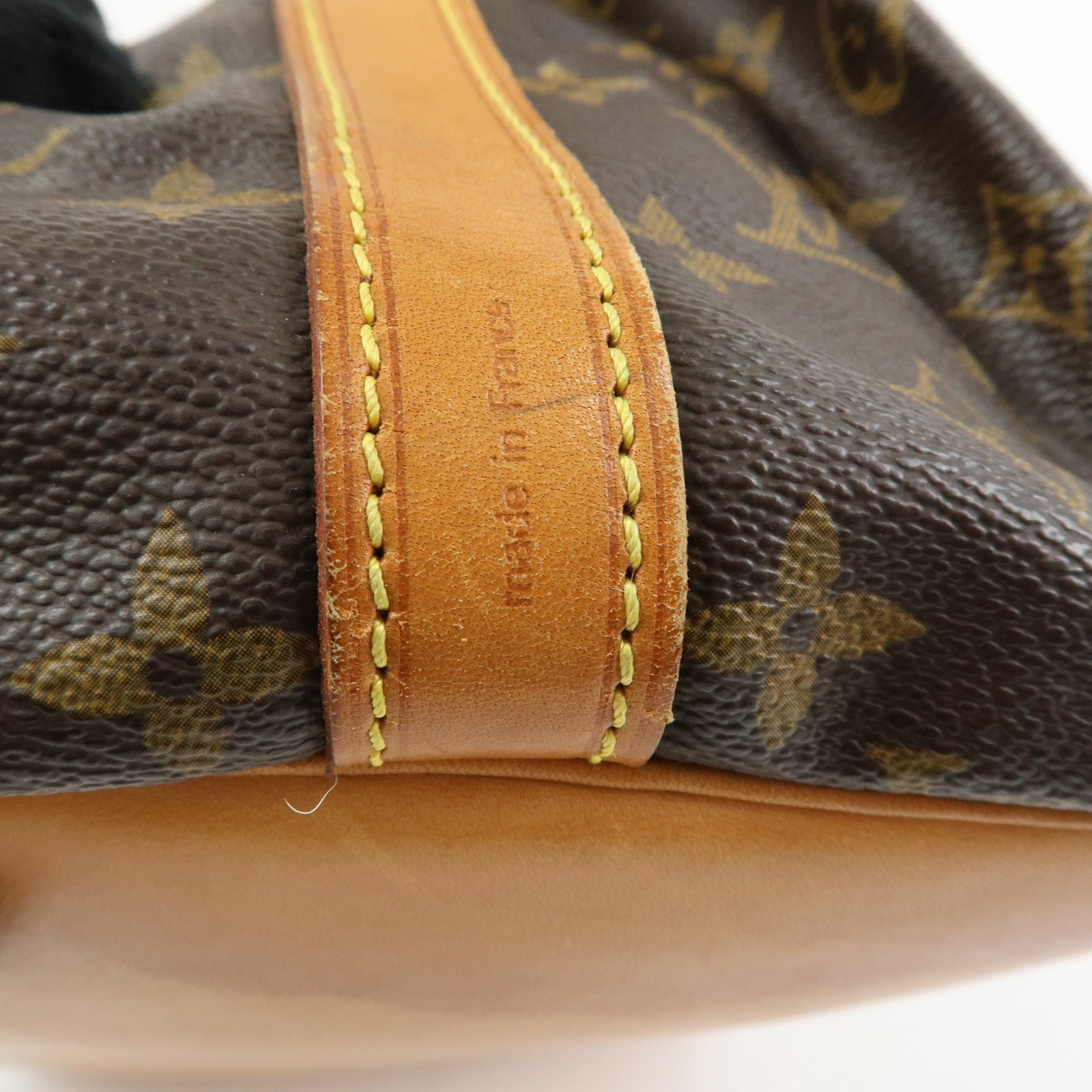 Louis Vuitton Monogram Petit Noe Shoulder Bag Brown M42226 Authentic Used F/S