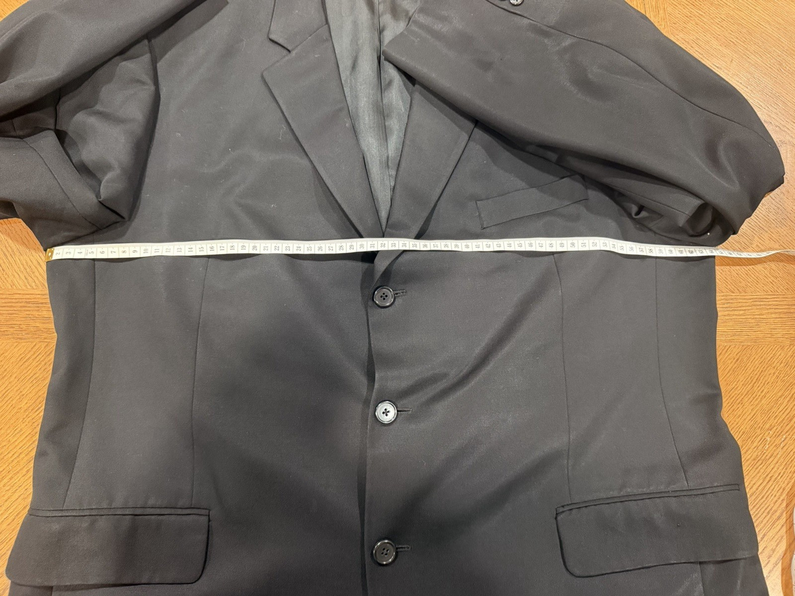 Loro Piana Fabric Malibu Clothes Beverly Hills Solid Black Blazer Canada 46L/48R