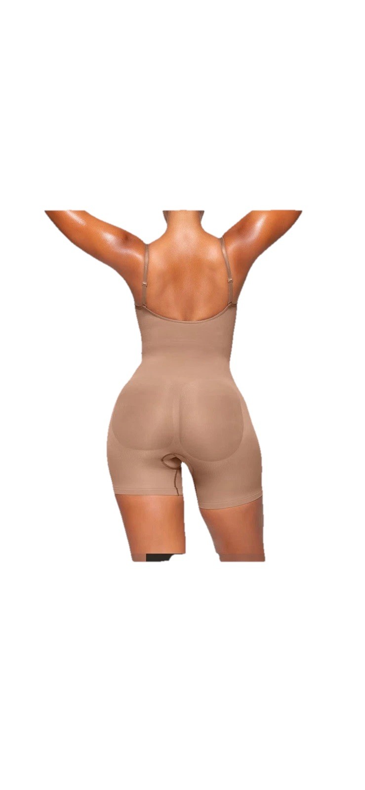 Skims Seamless Sculpt Mid Thigh Shapewear Bodysuit Slimming Size Large
