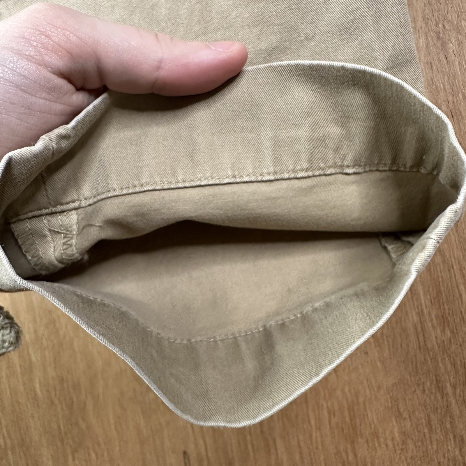 Polo Ralph Lauren Pants Mens 30×30 Khaki Brown Cotton Chino Flat Front Straight