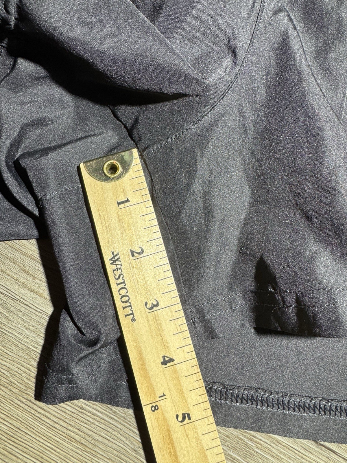 Athletic Works Women’s Running Shorts Black Size M 8-10 Built In Brief Lined