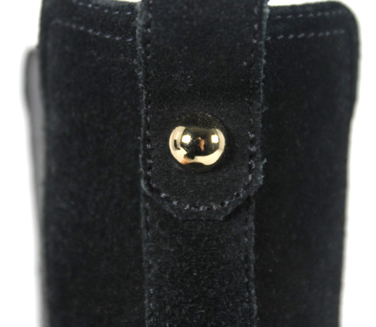 BALLY Black Suede THERESIA Almond Toe Chelsea Ankle Boots 41
