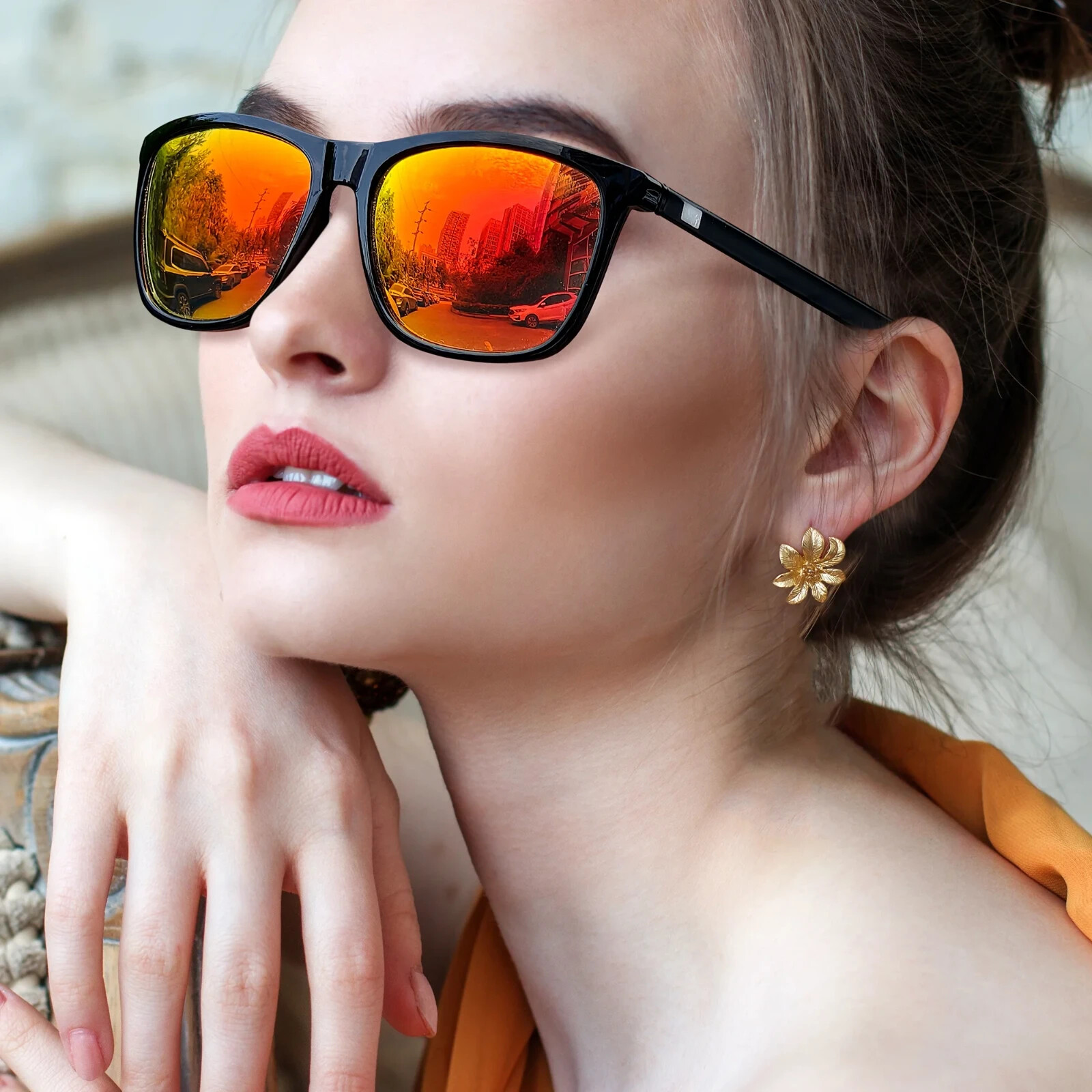 Unisex Sport Polarized Sunglasses Men Women Square Fishing Driving Glasses New
