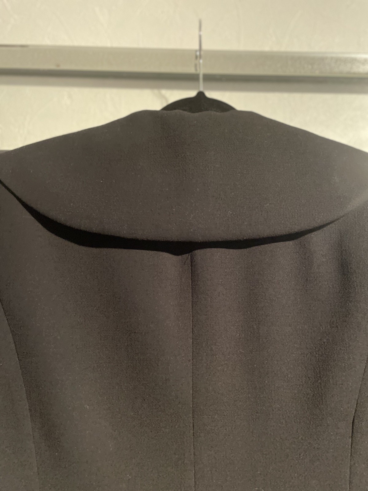 Viyella Fully Lined Black Lightweight Wool & Polyester Jacket – Size 12