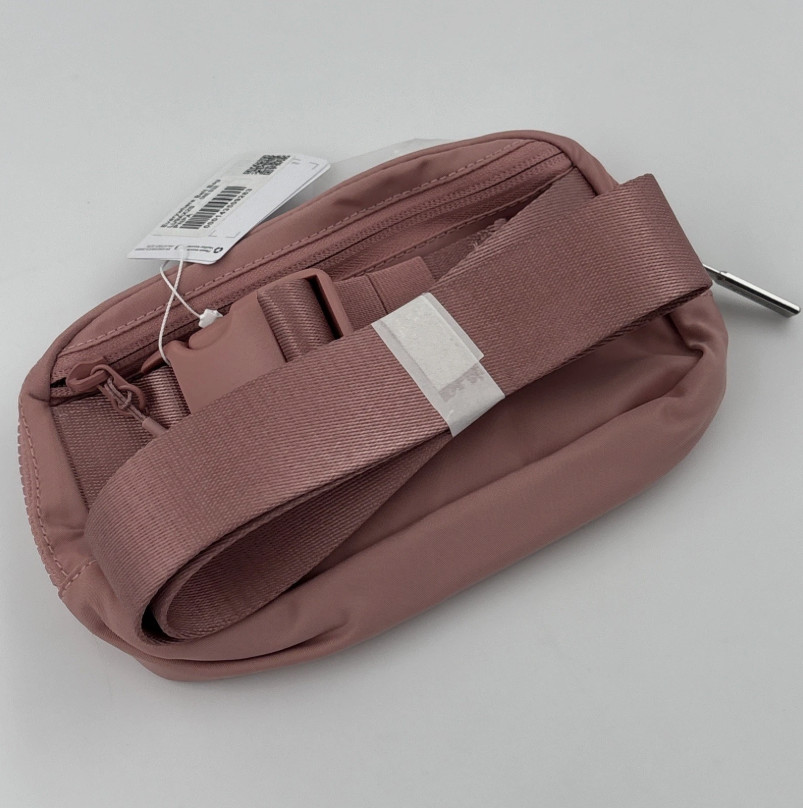 Lululemon Everywhere Belt Bag 1L Pink Haze Crossbody Waist Fanny Pack NWT Travel