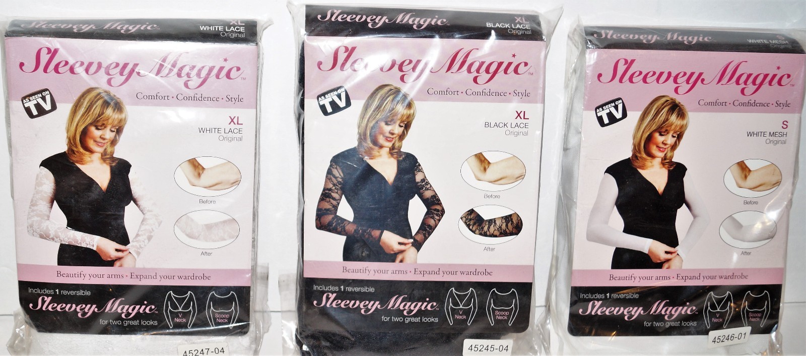Sleevey Magic Womens Arm Toning Garment ,Arm Slimmer Size: S – M – L – XL- XXL
