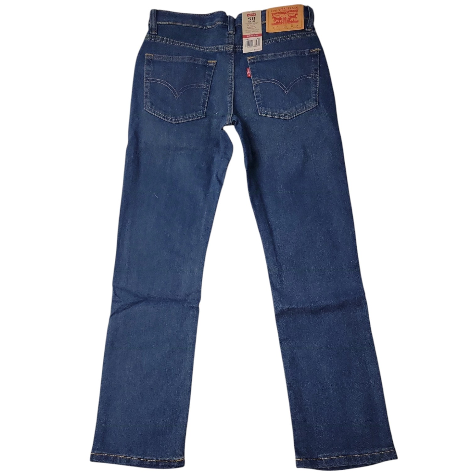 Levi’s Boys 511 Mid-Rise Comfort Flex Stretch Denim Jeans