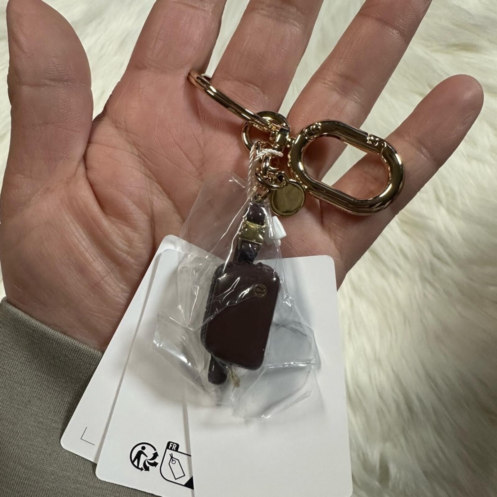 Lululemon Everywhere Belt Bag Charm Keychain