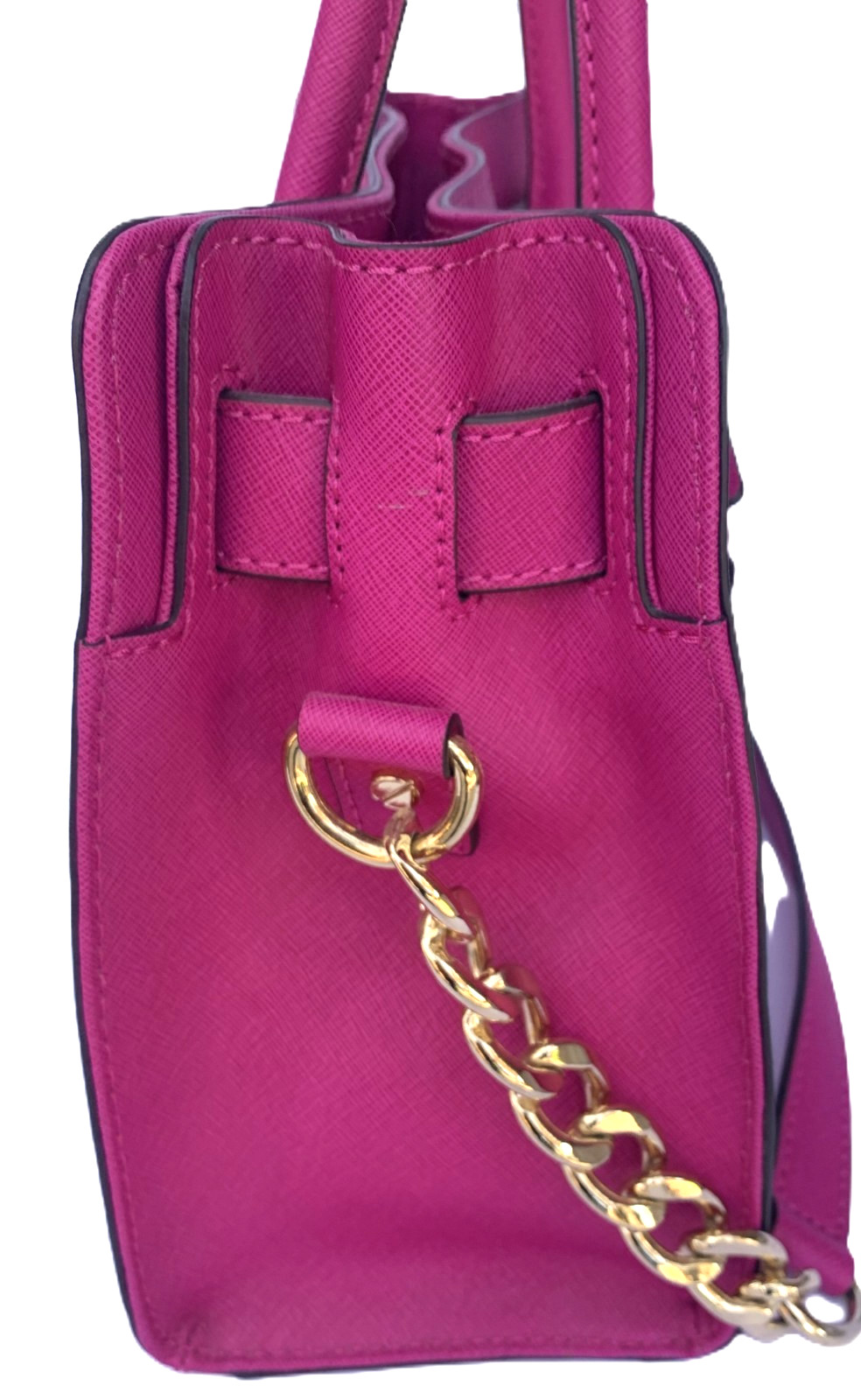 Michael Kors Genuine Leather, Hamilton Pink Tote – Excellent Condition