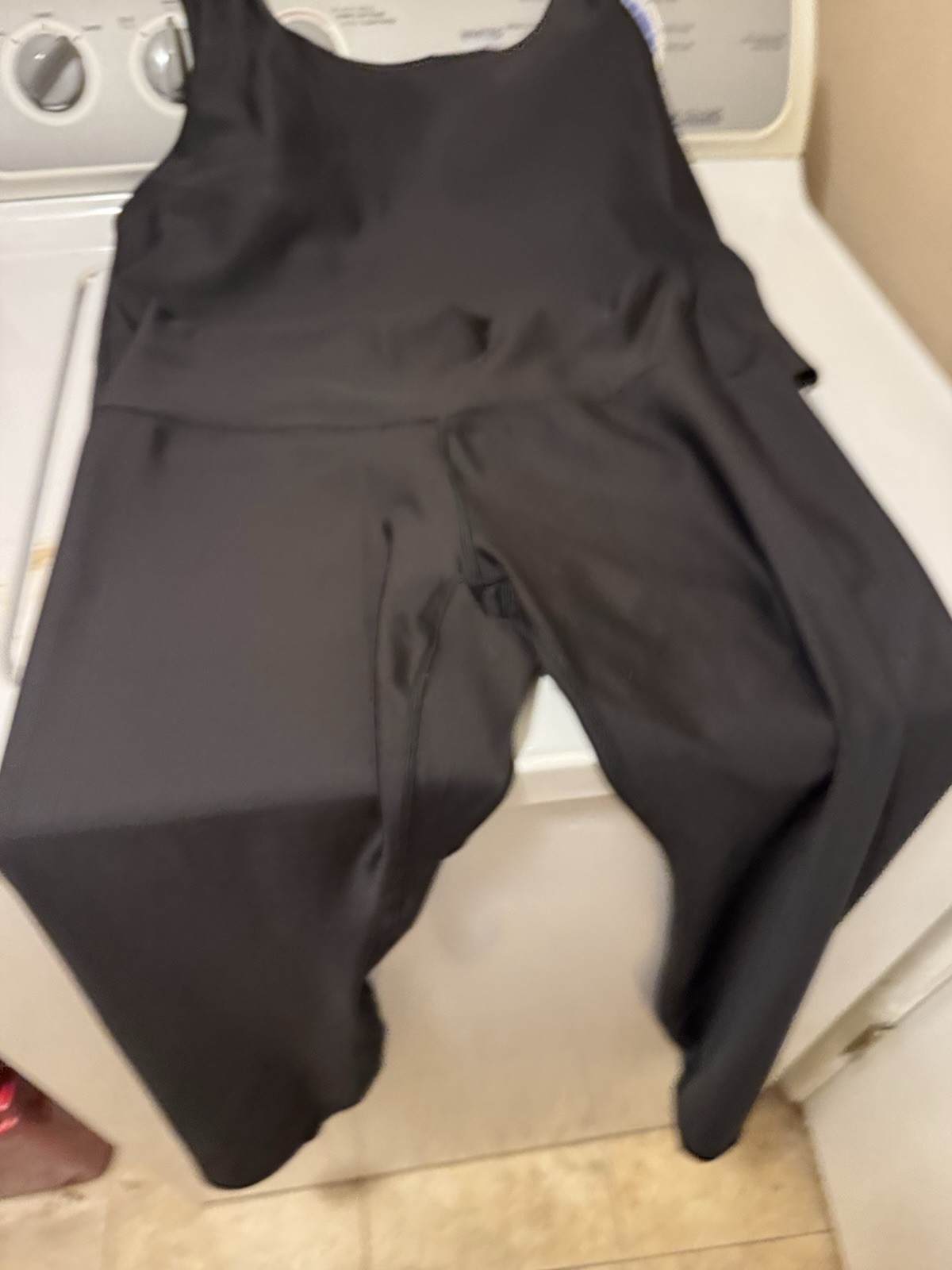 Avia Activewear Set with Sports Bra And Leggings Black Size Size XXL 18/20