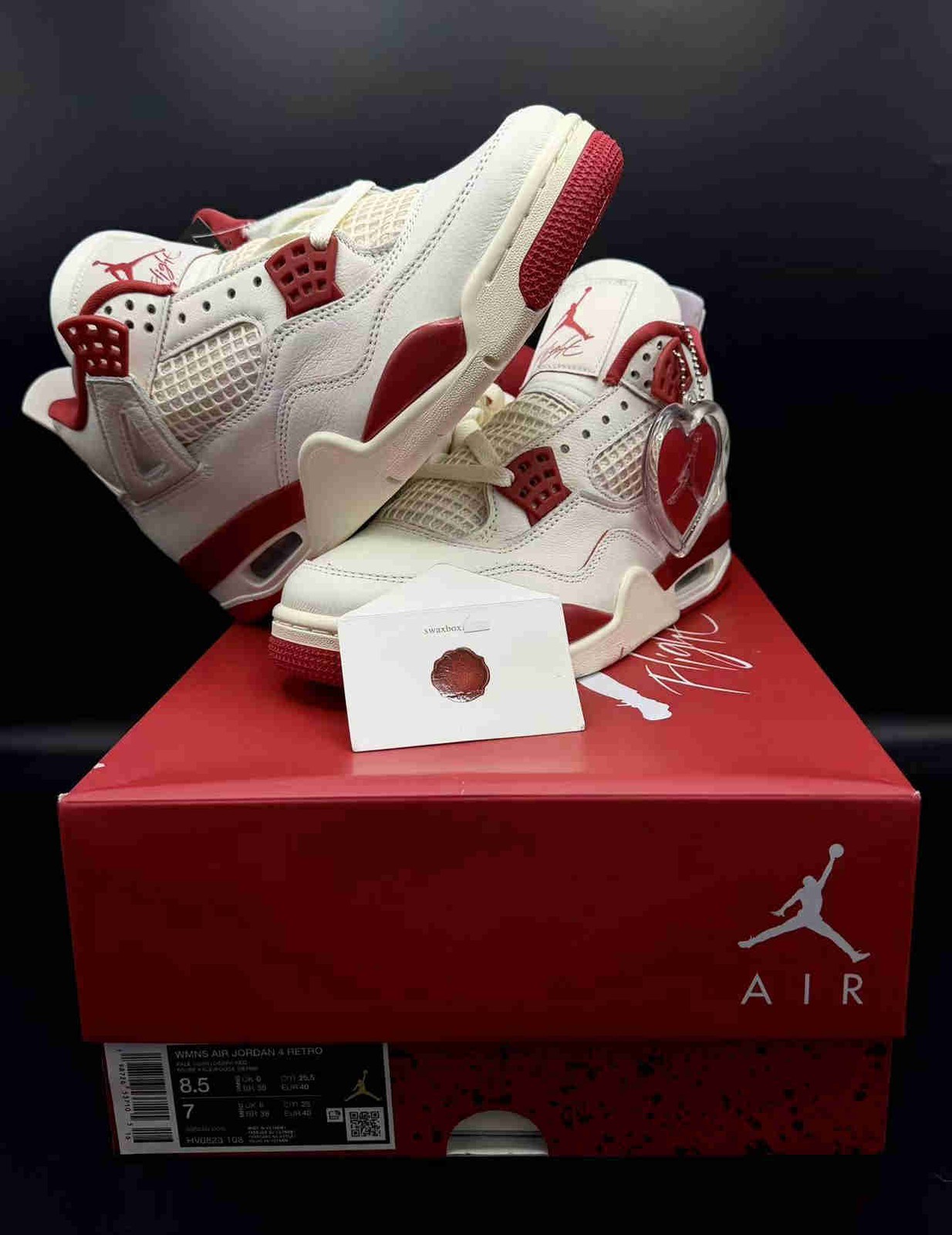 Air Jordan 4 Retro Valentines Day HV0823-108 Women Size