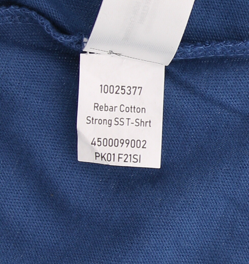 Ariat Rebar Men’s T-Shirt Cotton Strong, Big & Tall Raglan SS Basic Pocket Tee