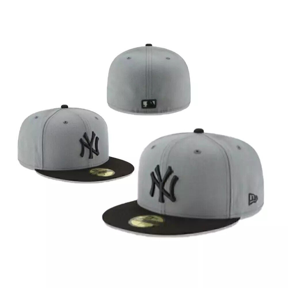 York Yankees Basic New 59fifty Fitted Hat NY Baseball Era Men’s Cap MLB Stitche