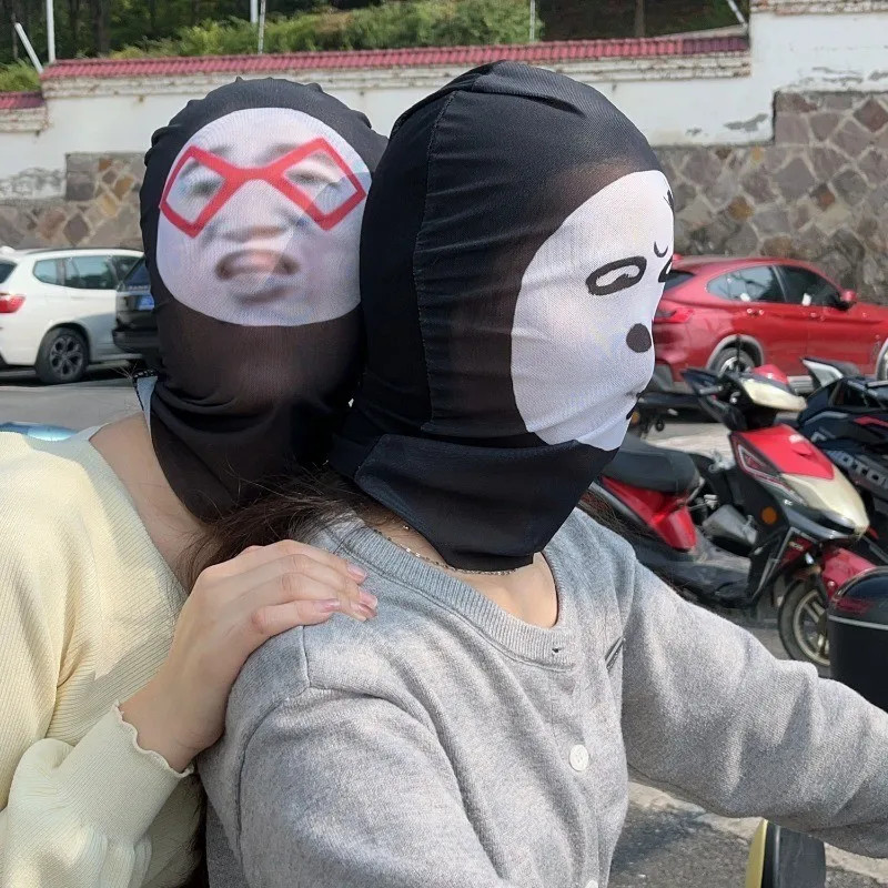 Realistic 3D Full Face Mask Cosplay Balaclava Halloween Headgear