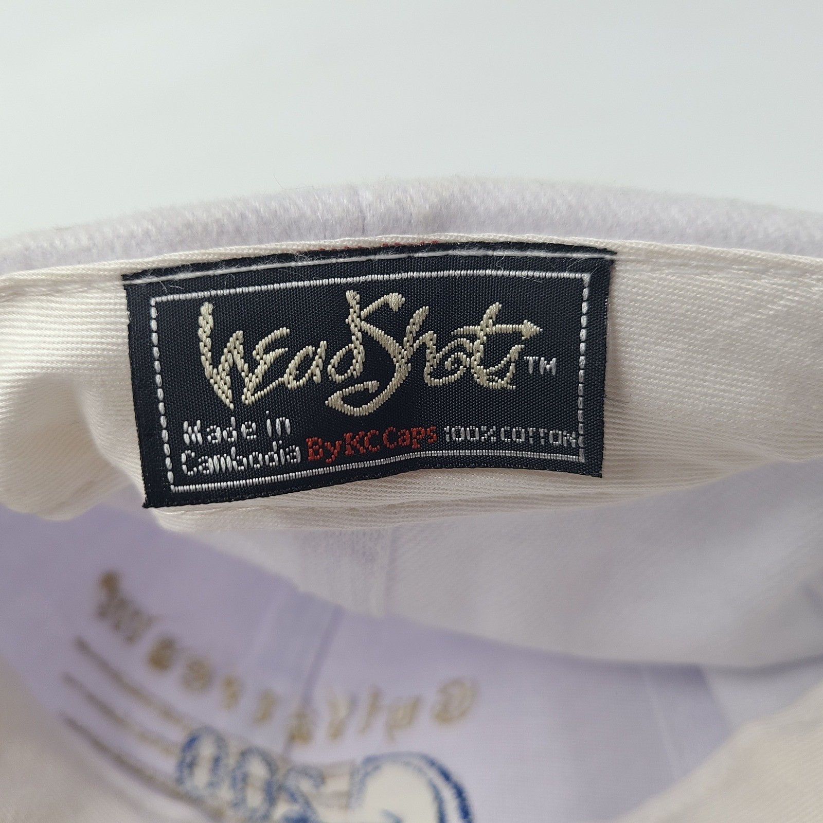 Vintage Gulfstream Hat Strapback White G200 Aviation Jet Plane Pilot Casual Men