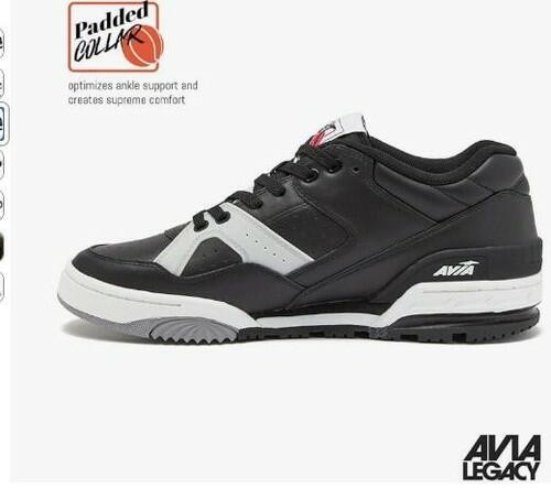 AVIA 855 Men’s Athletic Sneakers, Black/White