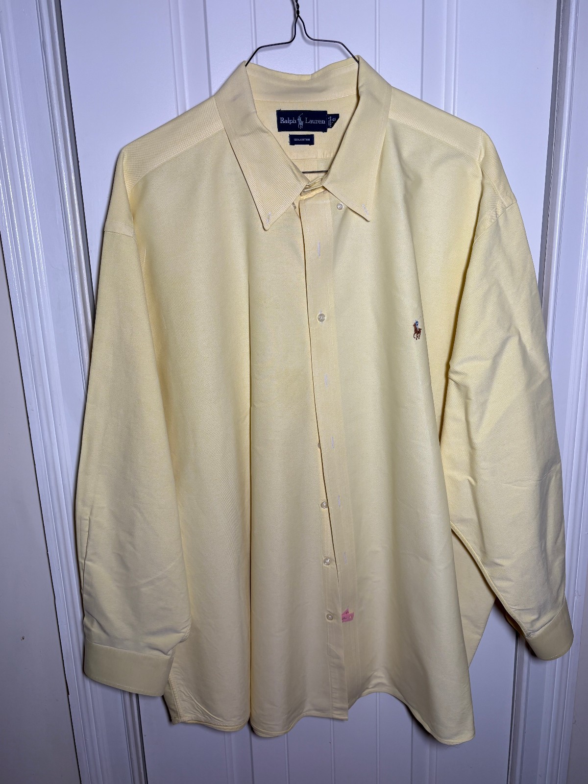Men’s 4X Polo Ralph Lauren Long sleeve buttondown shirts men 4XL 4XB