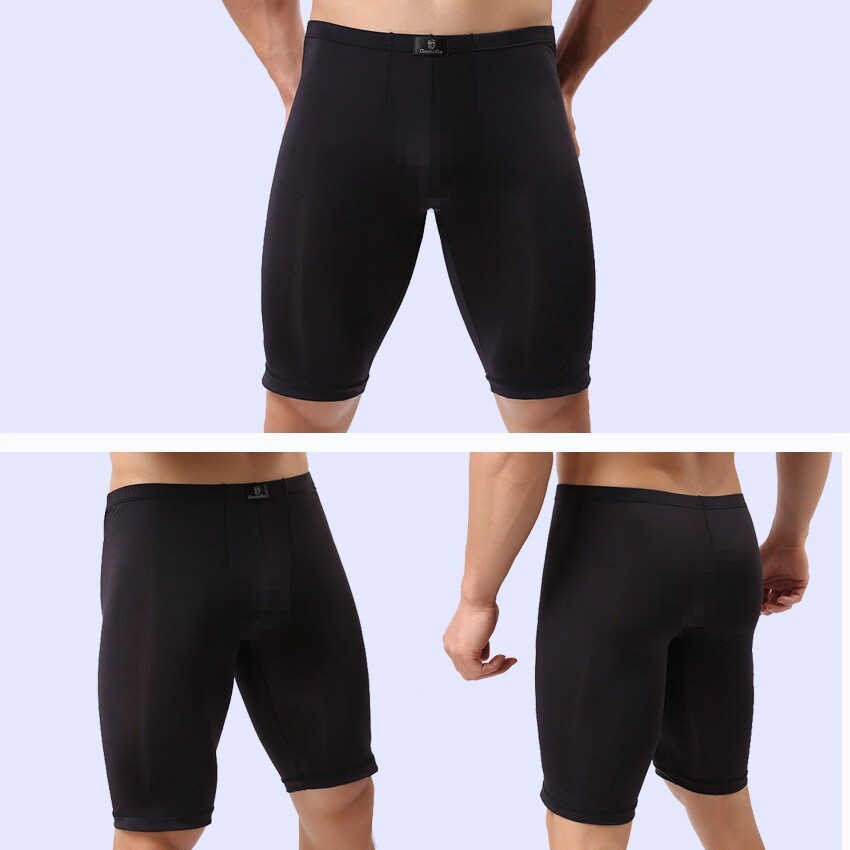 Men’s Underwear Soft Breathable Tight Stretch Boxer Sports Shorts Panties