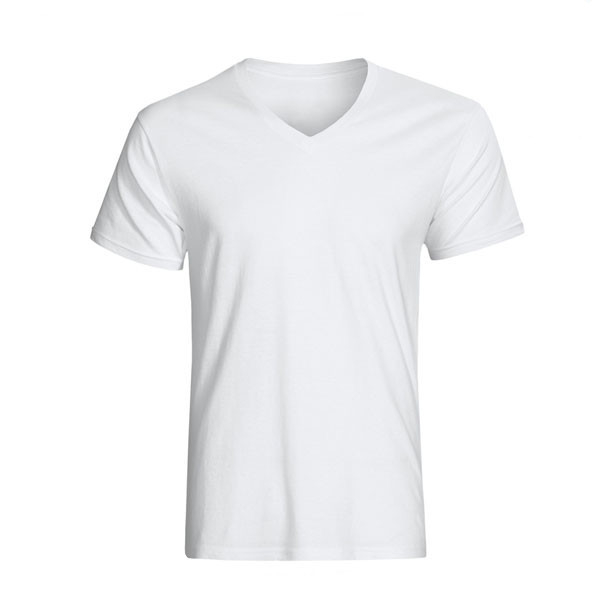 3-12-Pack V-Neck For Men’s 100% Cotton Tagless T-Shirt Undershirt Tee White