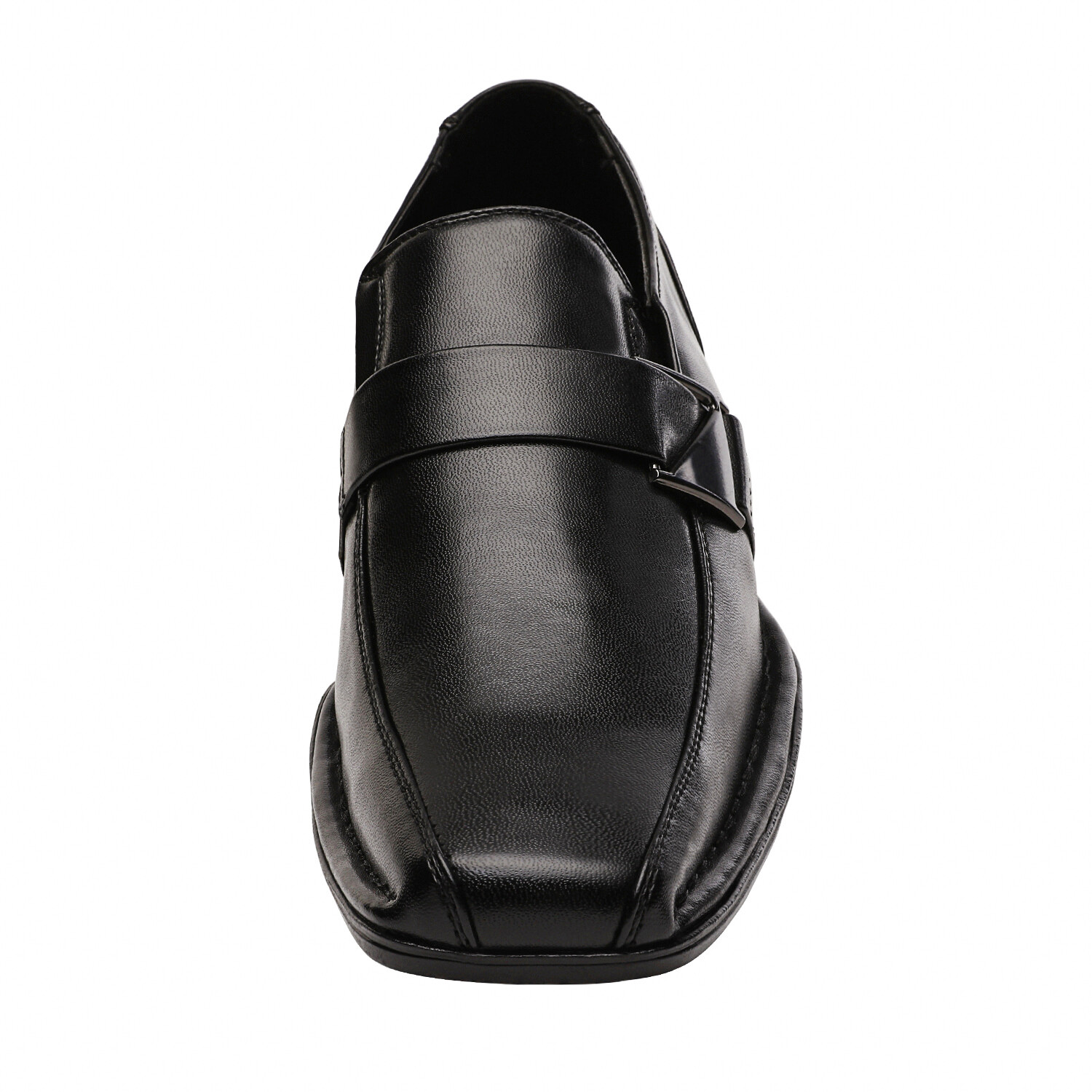 Men’s Oxford Shoes Square Toe Loafers Formal Slip On Dress Shoes
