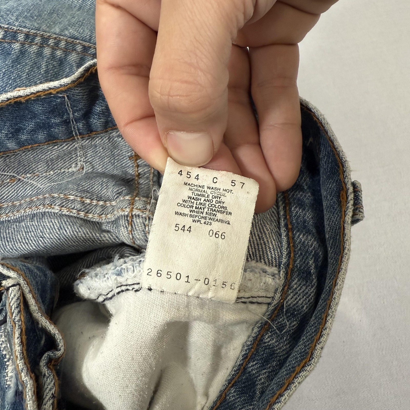 Vintage Levis Jeans Womens 24×30 Blue 501 Straight Fit Denim Pants 80s 90s USA