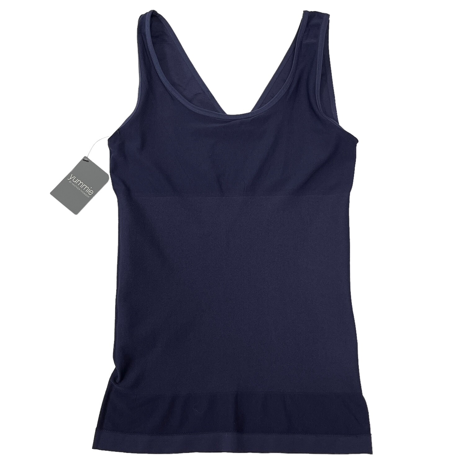 Yummie Tank Top Seamless 2 Way Shaper V Neck Scoop Cami Slimmer Moderate Control