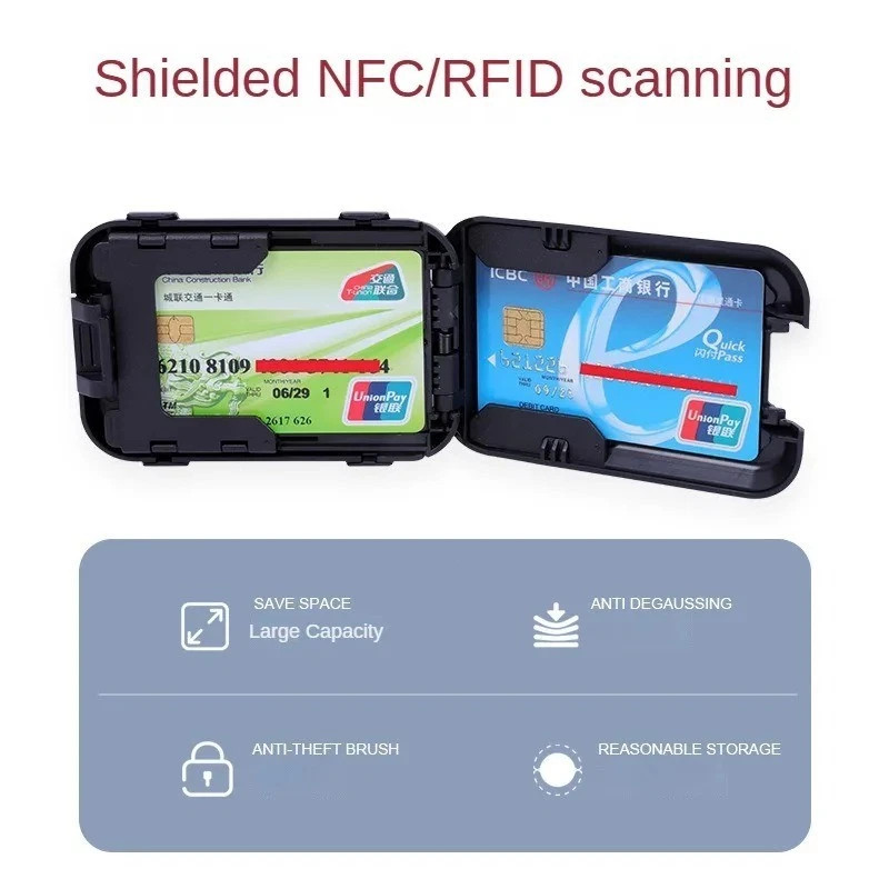 Slim Mint Wallet Ultra-Thin RFID-Blocking, AS-SEEN-ON-TV, ID Theft Protection—
