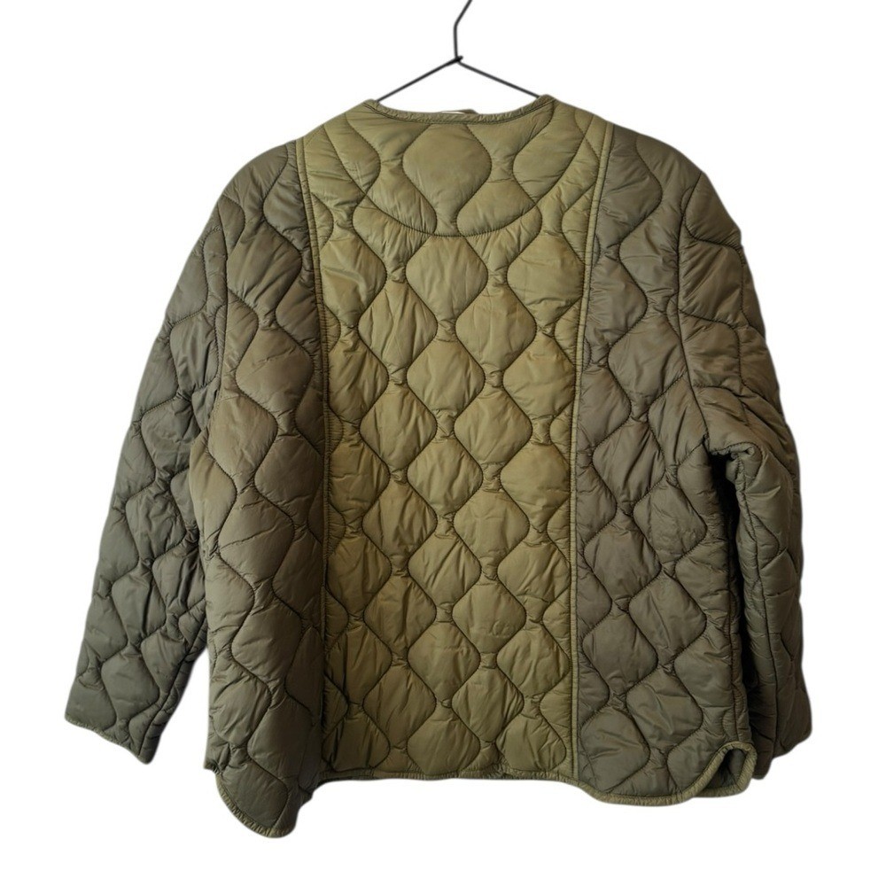 Boden Derby Quilted Liner Jacket Relaxed Fit Olive Green 12