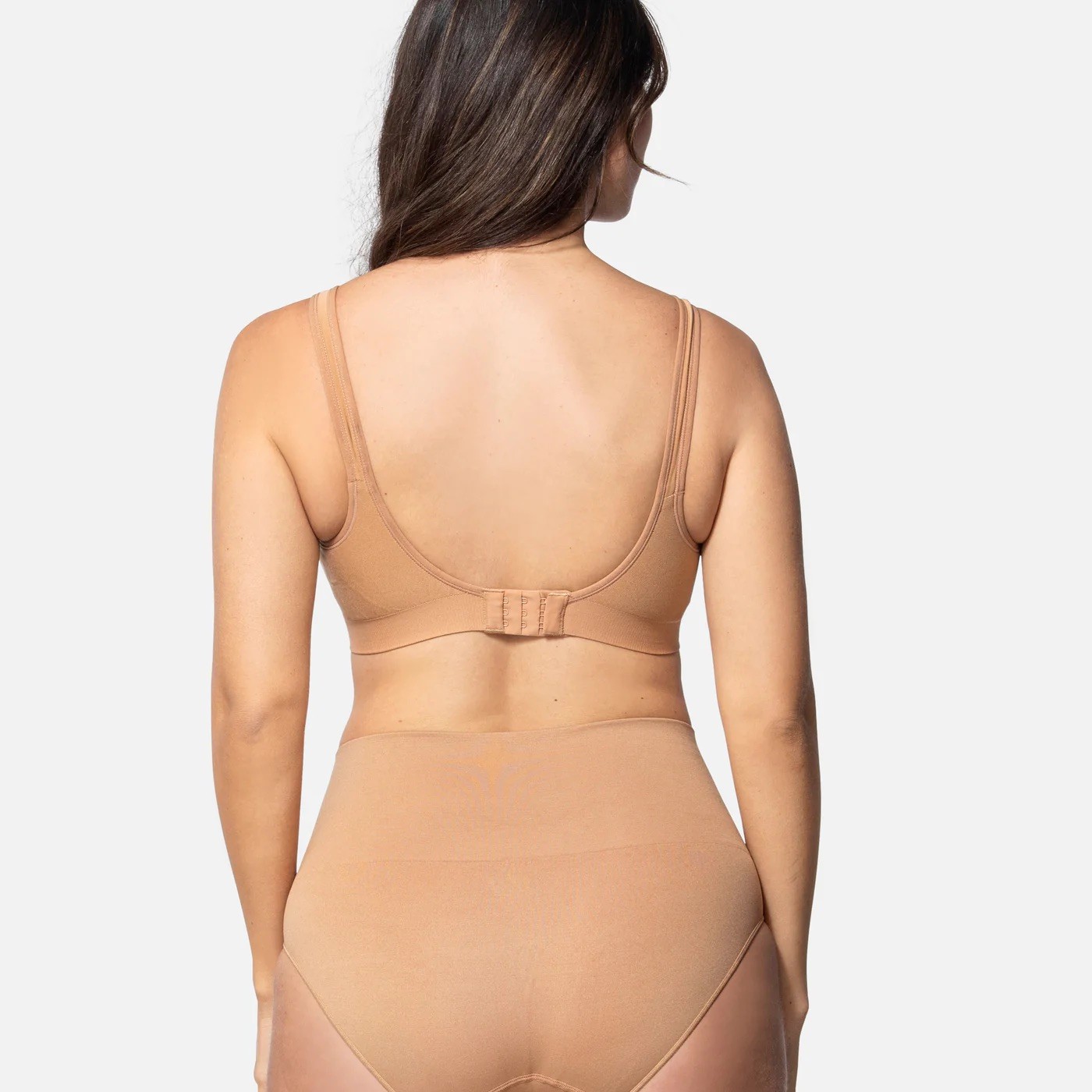 UNDEROUTFIT Comfort Bra #457 Coffee Size LARGE