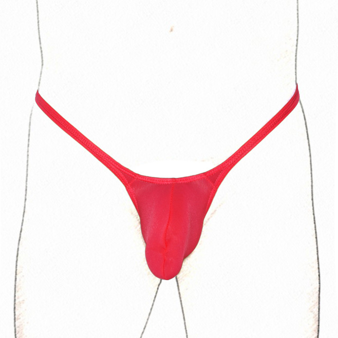 K4032 K403 String Thong Contoured Pouch Silky Soft Grape Smugglers Underwear