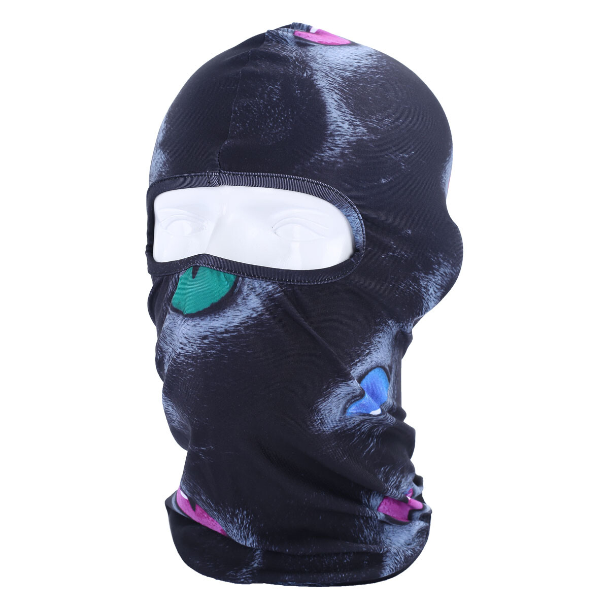 Tactical Outdoor Balaclava Full Face Mask Sun UV Protection Hood for Men Women