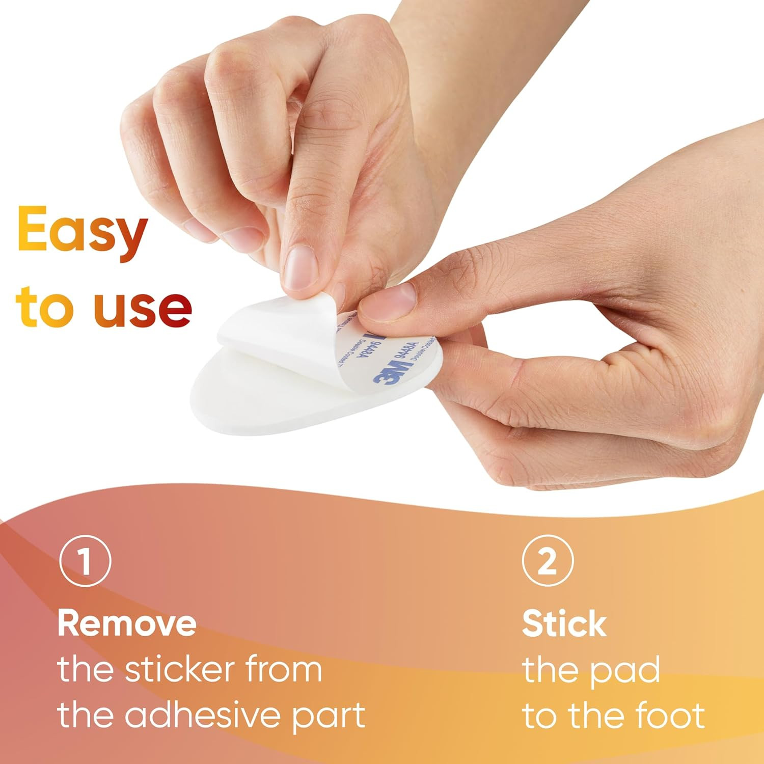 Homergy Metatarsal Pads for Women and Men – 12 Piece, 1/4” Thick, Ball of Foot