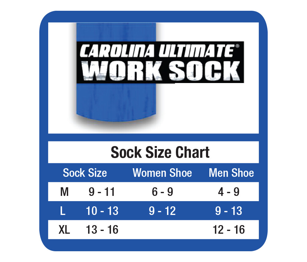 Carolina Ultimate Men’s 90% Merino Wool Tall Boot Socks 1 Pair Pack